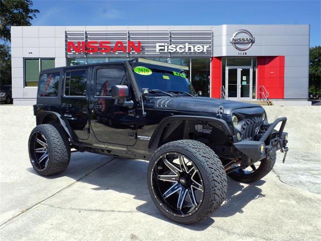 used 2010 Jeep Wrangler Unlimited car, priced at $13,813