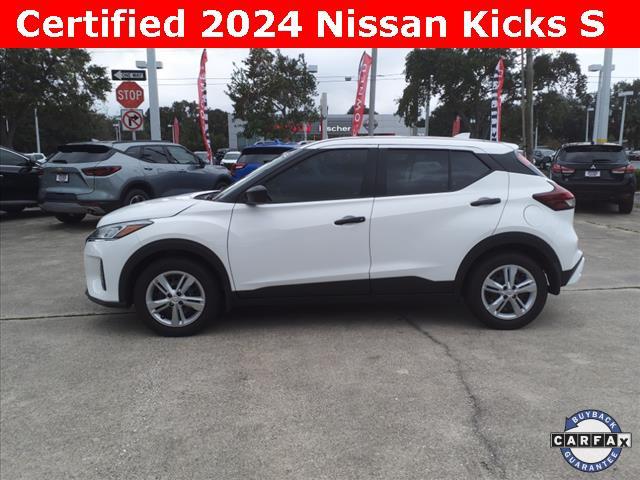 used 2024 Nissan Kicks car, priced at $20,720