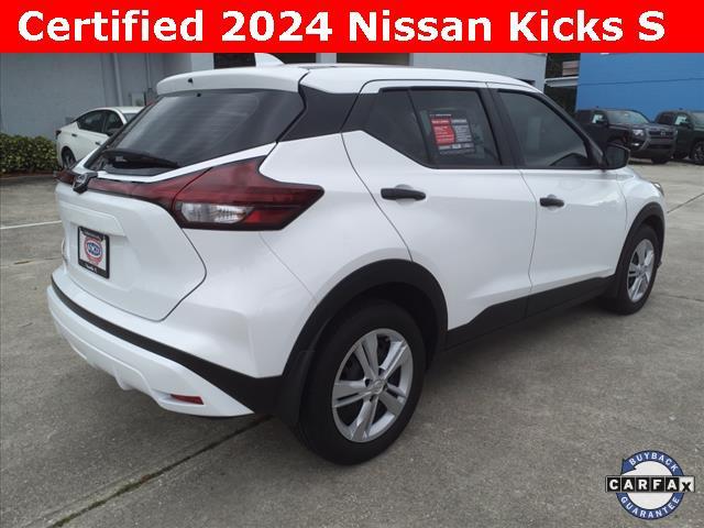 used 2024 Nissan Kicks car, priced at $20,720