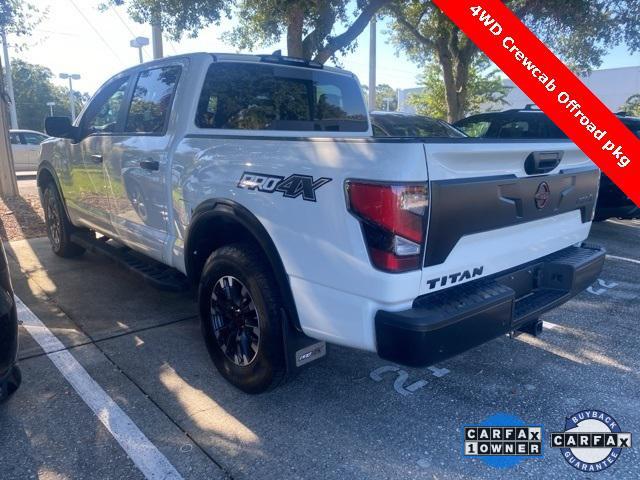 used 2024 Nissan Titan car, priced at $48,800
