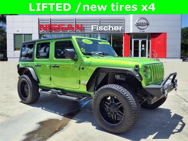 used 2020 Jeep Wrangler Unlimited car, priced at $28,700
