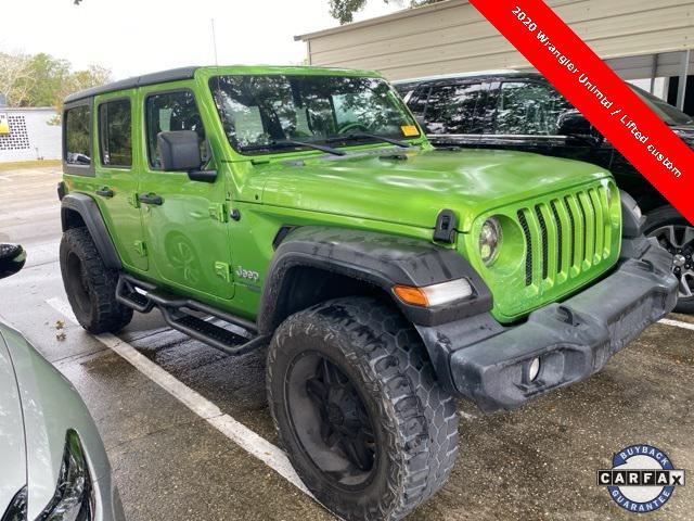 used 2020 Jeep Wrangler Unlimited car, priced at $27,777