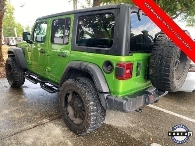 used 2020 Jeep Wrangler Unlimited car, priced at $28,988