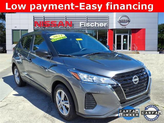 used 2023 Nissan Kicks car, priced at $17,300
