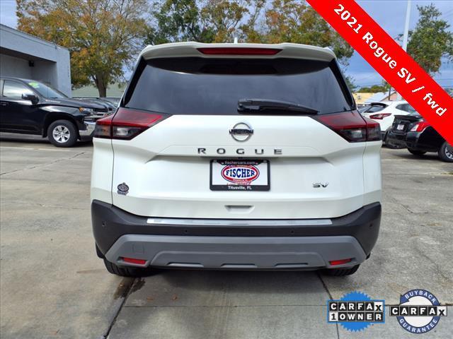 used 2021 Nissan Rogue car, priced at $18,391