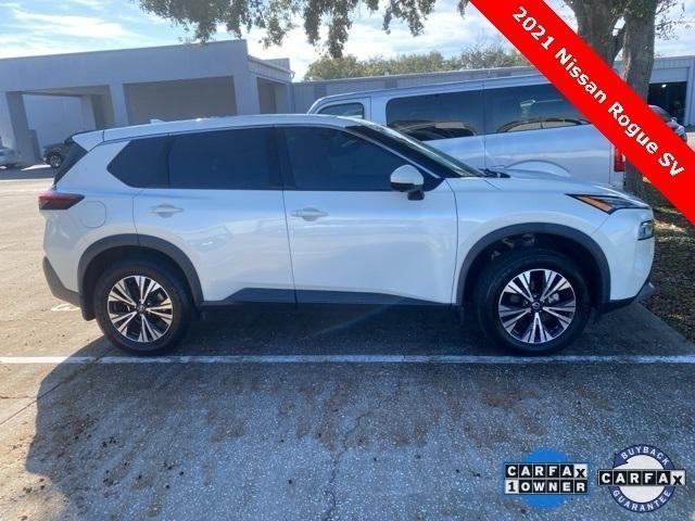 used 2021 Nissan Rogue car, priced at $18,444