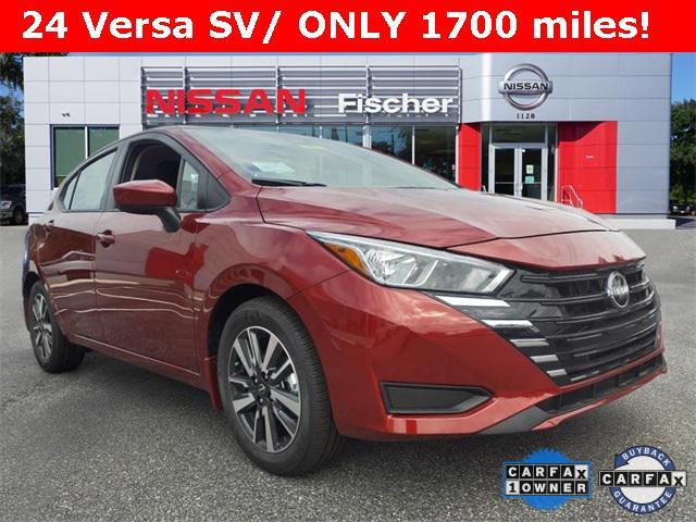 used 2024 Nissan Versa car, priced at $19,400