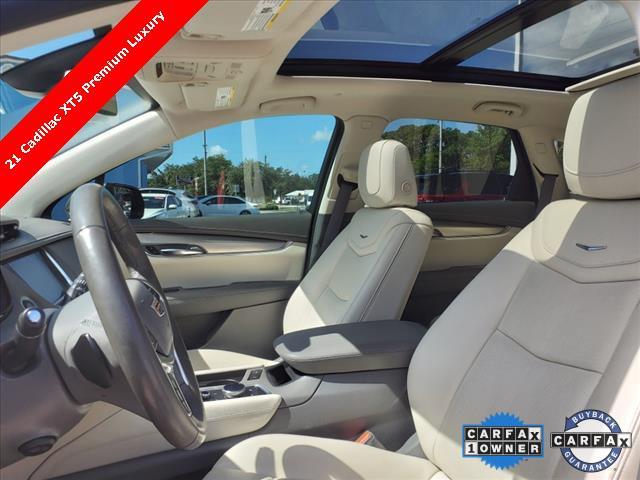 used 2021 Cadillac XT5 car, priced at $35,600