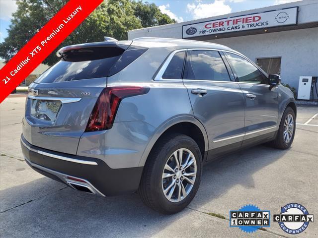 used 2021 Cadillac XT5 car, priced at $35,600