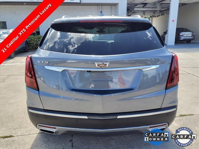 used 2021 Cadillac XT5 car, priced at $35,600