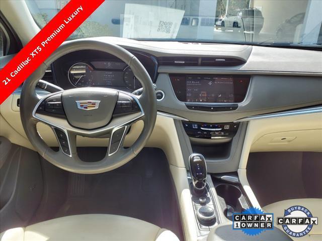 used 2021 Cadillac XT5 car, priced at $35,600