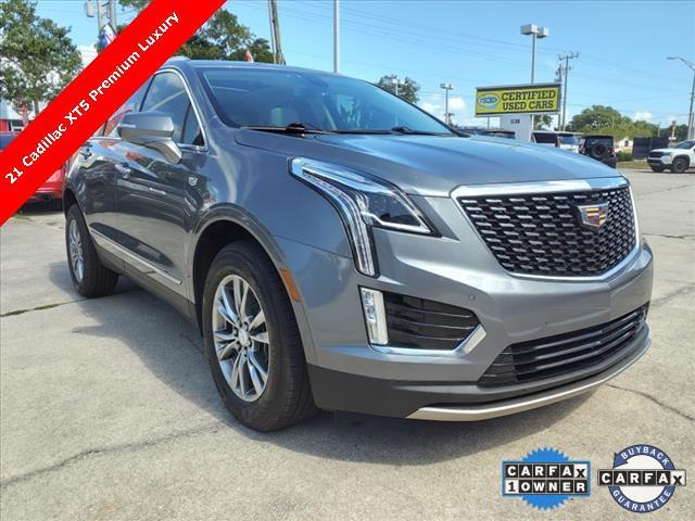 used 2021 Cadillac XT5 car, priced at $35,600