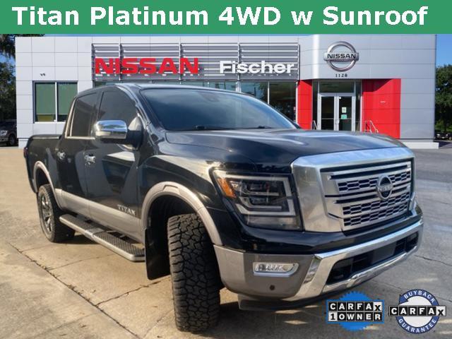 used 2023 Nissan Titan car, priced at $46,196