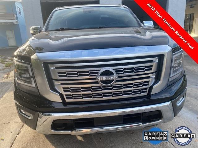 used 2023 Nissan Titan car, priced at $46,196