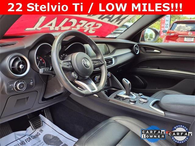 used 2022 Alfa Romeo Stelvio car, priced at $29,143