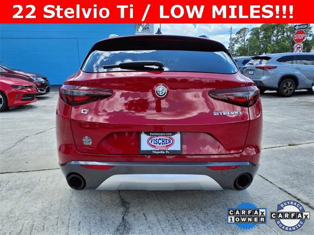 used 2022 Alfa Romeo Stelvio car, priced at $29,143