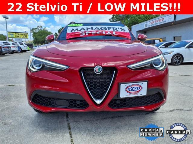 used 2022 Alfa Romeo Stelvio car, priced at $29,143