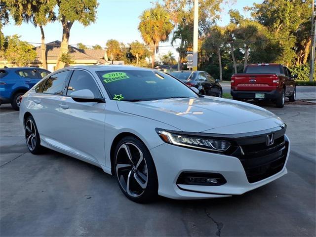 used 2019 Honda Accord car, priced at $18,900