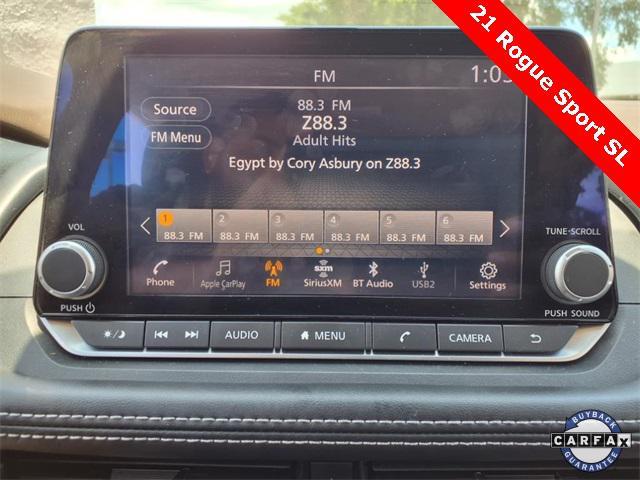used 2021 Nissan Rogue Sport car, priced at $21,300