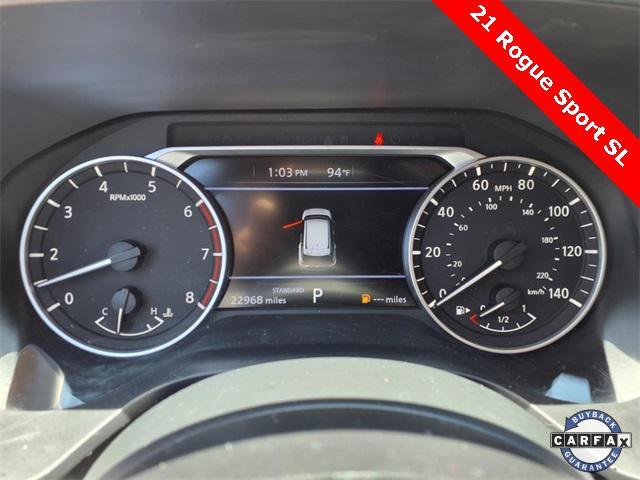 used 2021 Nissan Rogue Sport car, priced at $21,300