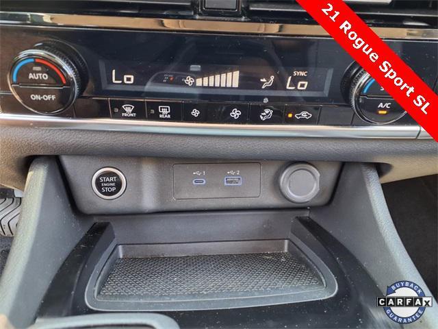 used 2021 Nissan Rogue Sport car, priced at $21,300