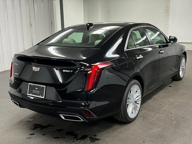 new 2025 Cadillac CT4 car, priced at $46,489