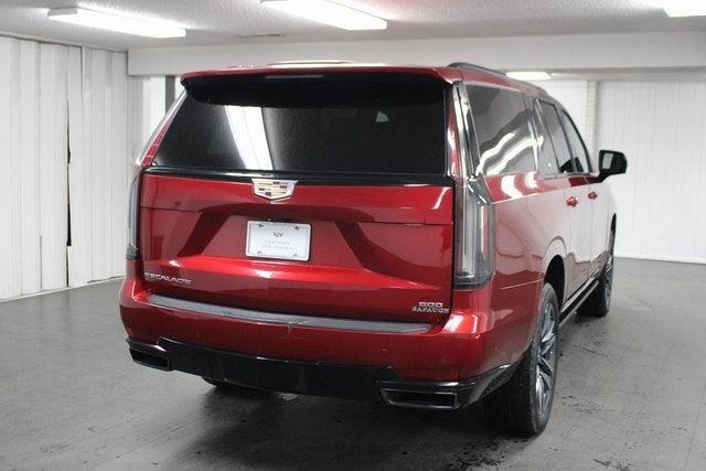 used 2023 Cadillac Escalade ESV car, priced at $83,679