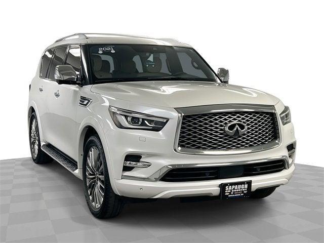 used 2021 INFINITI QX80 car, priced at $36,347
