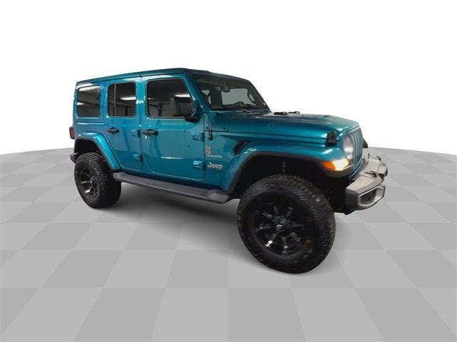 used 2020 Jeep Wrangler Unlimited car, priced at $36,338