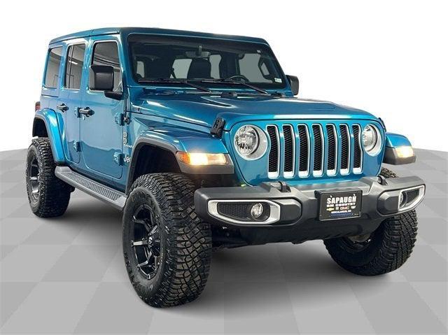 used 2020 Jeep Wrangler Unlimited car, priced at $36,338