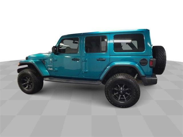 used 2020 Jeep Wrangler Unlimited car, priced at $36,338