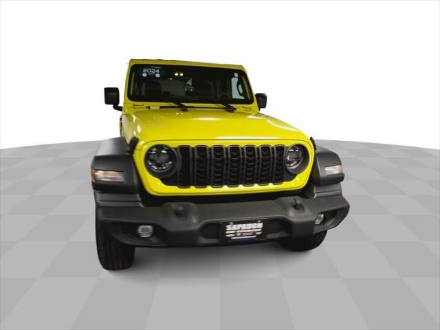 used 2024 Jeep Wrangler car, priced at $44,171