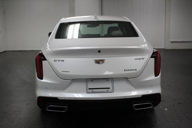 new 2025 Cadillac CT4 car, priced at $47,909