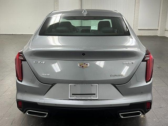 new 2025 Cadillac CT4 car, priced at $46,239