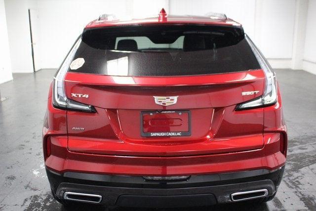 new 2024 Cadillac XT4 car, priced at $50,300