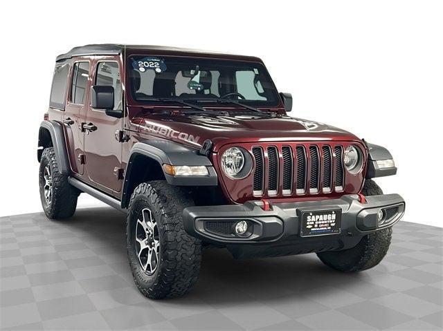 used 2022 Jeep Wrangler Unlimited car, priced at $35,322