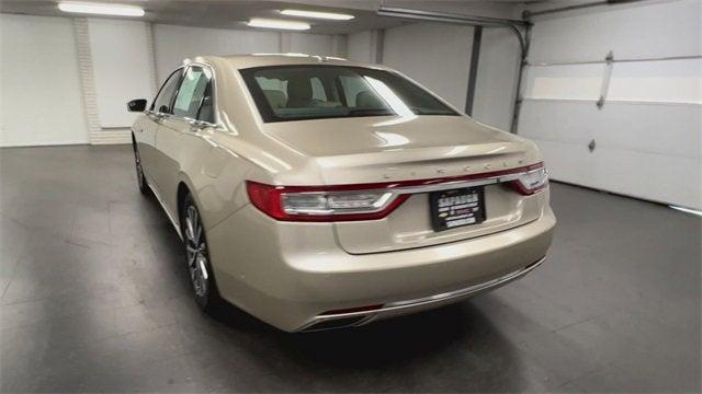 used 2017 Lincoln Continental car, priced at $24,336