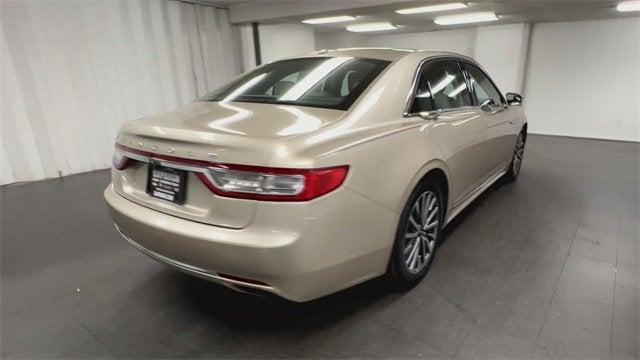 used 2017 Lincoln Continental car, priced at $24,336