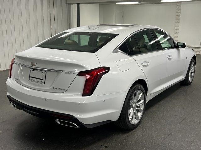 new 2025 Cadillac CT5 car, priced at $49,197