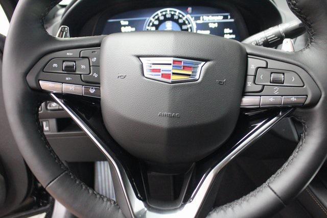 new 2025 Cadillac CT4 car, priced at $55,385