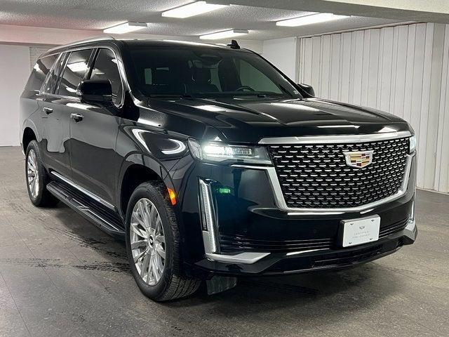 used 2023 Cadillac Escalade ESV car, priced at $77,344