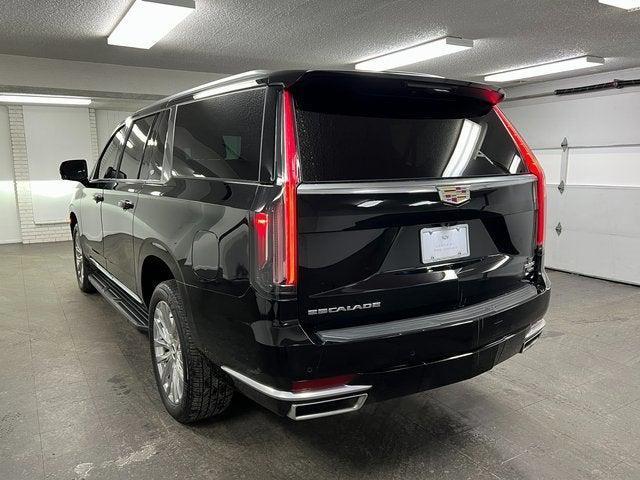 used 2023 Cadillac Escalade ESV car, priced at $77,344