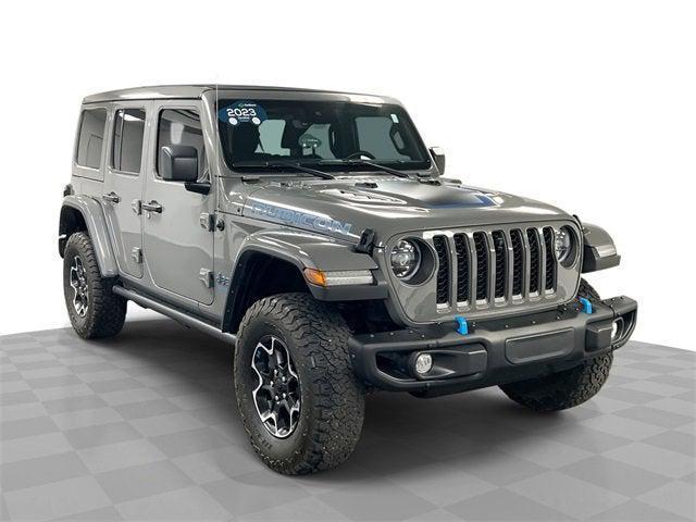 used 2023 Jeep Wrangler 4xe car, priced at $38,333