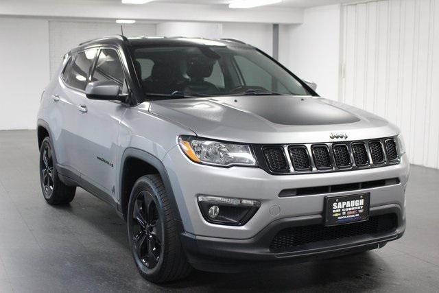 used 2018 Jeep Compass car, priced at $19,347