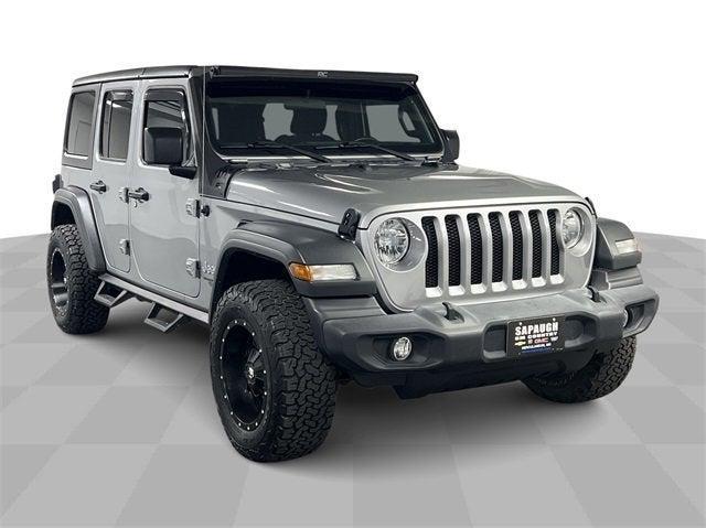 used 2018 Jeep Wrangler Unlimited car, priced at $28,098