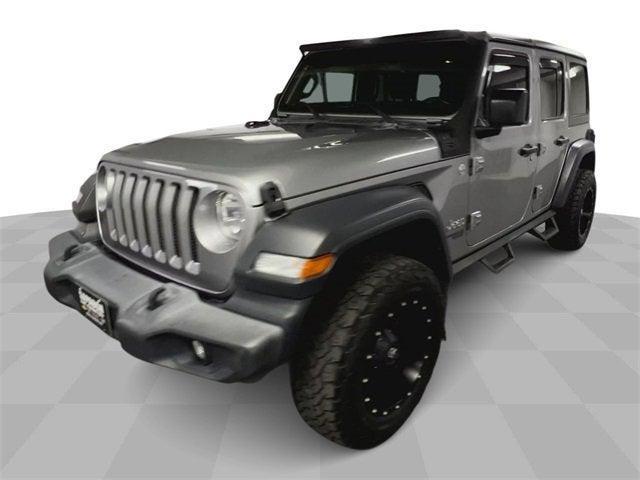 used 2018 Jeep Wrangler Unlimited car, priced at $28,098