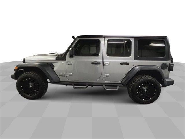 used 2018 Jeep Wrangler Unlimited car, priced at $28,098