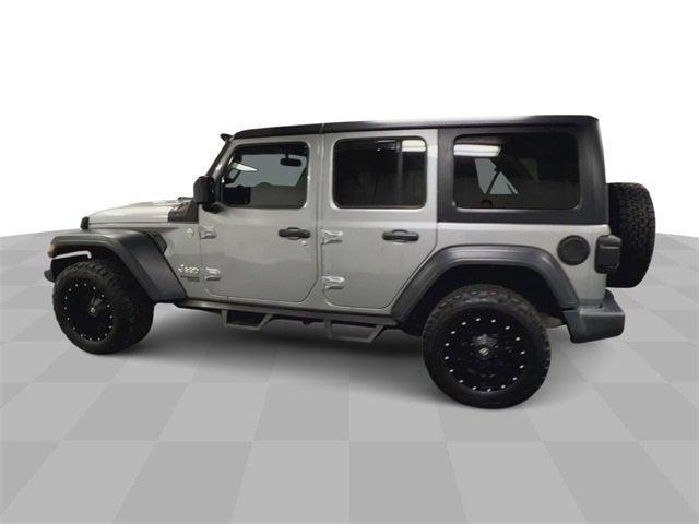 used 2018 Jeep Wrangler Unlimited car, priced at $28,098