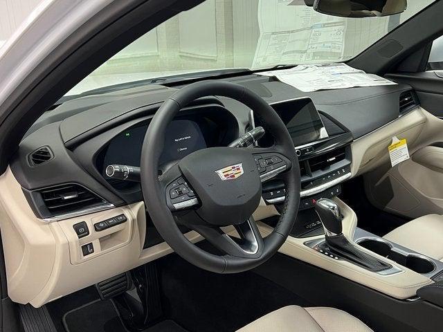 new 2025 Cadillac CT4 car, priced at $45,614