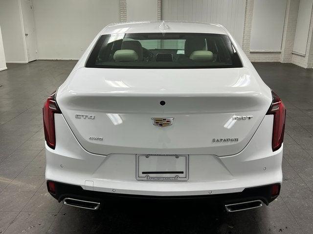 new 2025 Cadillac CT4 car, priced at $45,614